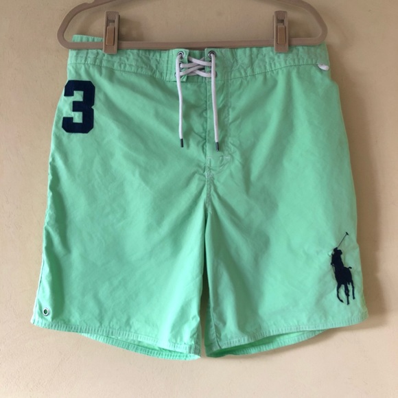 Polo Ralph Lauren Men’s Big Pony Swim Trunks Large - Picture 2 of 8